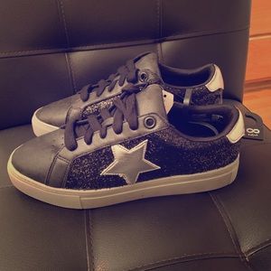 Sequined Star Sneakers